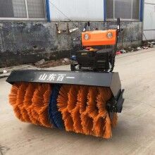 手扶式路面清雪機 滾刷式掃雪機 道路積雪除雪機 大馬力拋雪機