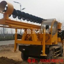 履帶長(zhǎng)螺旋打樁機(jī) 行走式打樁機(jī)適用范圍廣大