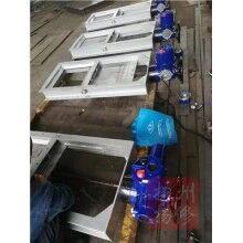 揚(yáng)州物料管道定制閥門成套設(shè)備DLVD s-0.1電動雙向平板閘閥
